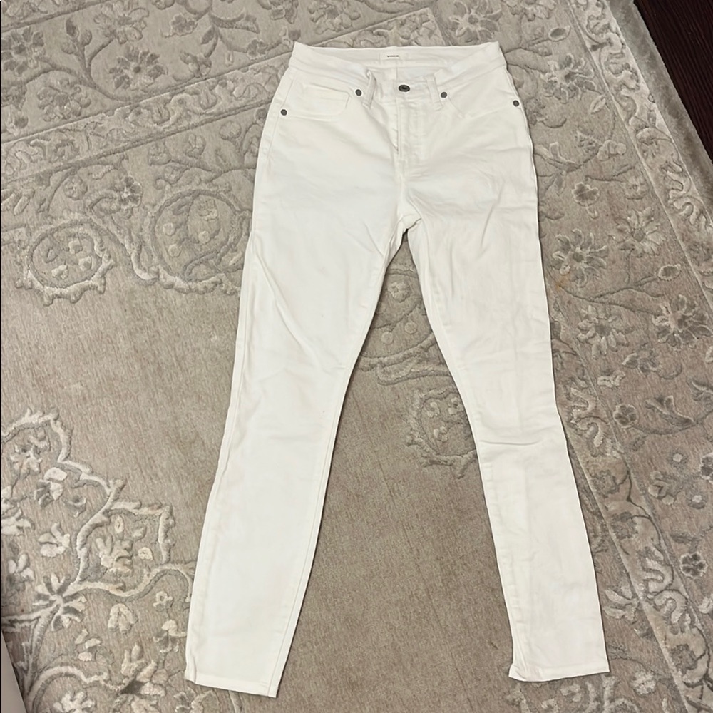Vince Classic White Denim Jeans